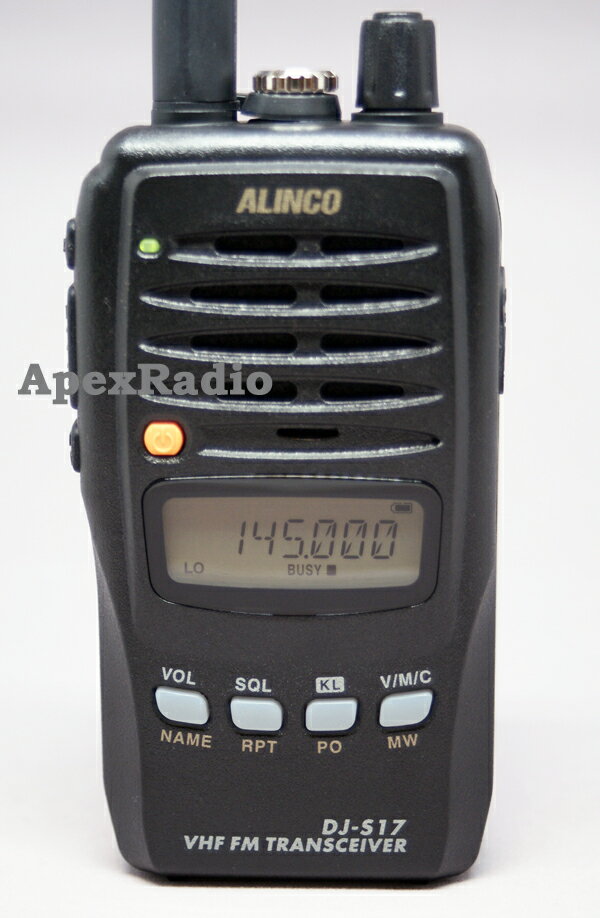 DJ-S17L　アマチュア無線機　アルインコ　144MHz ハンディ (Lパッケージ）(DJS17L)