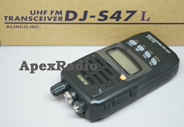 DJ-S47L アマチュア無線機 アルインコ　430MHz ハンディ(Lパッケージ）(DJS47L)