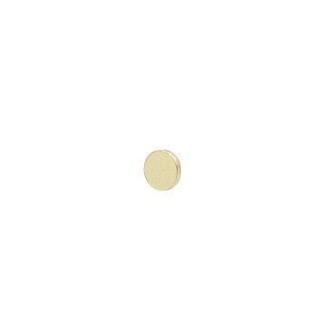 ［20個］ サージカル ステンレス カン無し 丸皿 プレート 3mm [ ゴールド 金 ] メタル チャーム 金具 ラウンド パーツ アレルギー対応