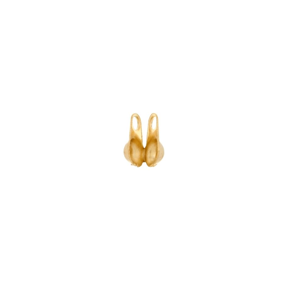 ［50個］ Vカップ 2 mm ［ ゴールド 金 ］ サージカルステンレス ボールチェーン ...