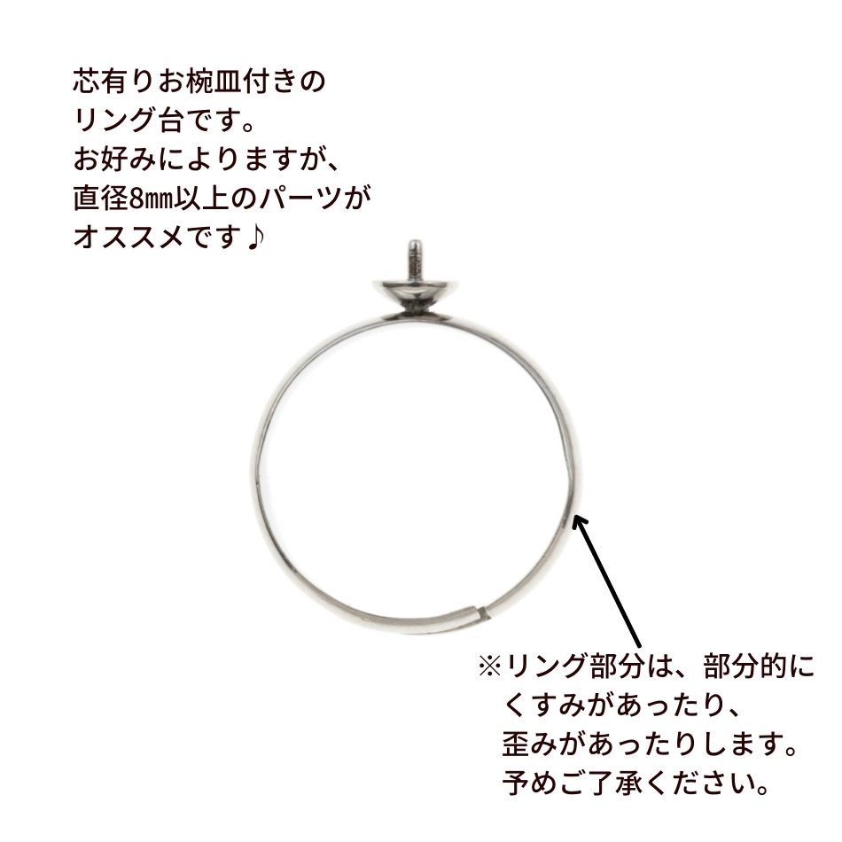 [10個] 芯有り お椀皿 【 5mm 】付き...の紹介画像3