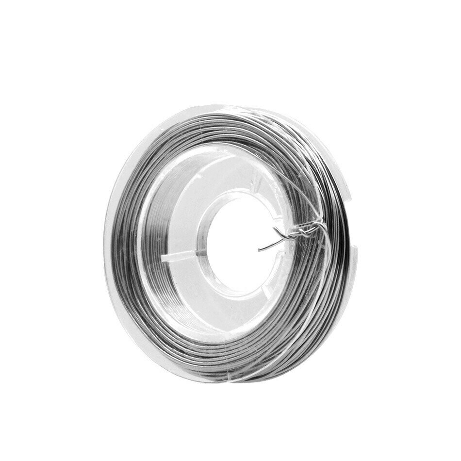 [約10m] ［ 26G ］ アーティスティックワイヤー 0.4mm ［ 銀 シルバー ］ サージカ...
