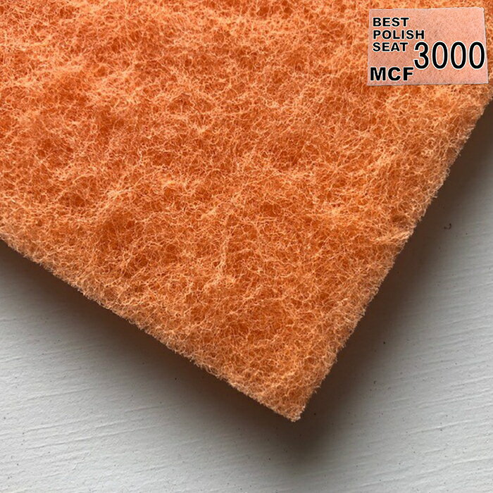 BSPS／ベストシャーペンポリッシュシート＃3000（オレンジ）/ワックス床の洗浄・磨き、ガラス・衛生陶器の汚れ落し、シンクの傷落しなど幅広い用途で使用可能