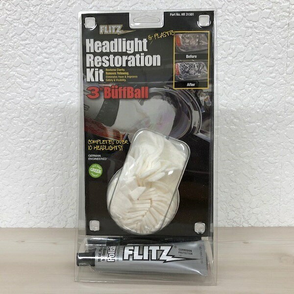 商品情報 セット内容 フリッツメタルポリッシュ50グラムチューブフリッツバフボウル3インチフリッツプレミアムシーラント50ミリリットル使用用途 ヘッドライトなどのアクリル製品、ステンレスなど3インチバフボウルは、電動ドライバーに取り付けて使用します。フリッツ／ヘッドライトレストレーションキット くもったヘッドライトを透明に ●セット内容／フリッツプレミアムシーラント50gチューブ／3インチバフボウル／プレミアムシーラント50mlの3点セット●磨きから保護までのお得なセット 2