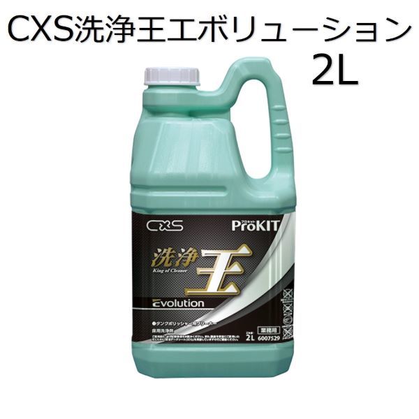 シーバイエス（CXS)業務用 床用洗浄剤 洗浄王エボリューション 2L×6本