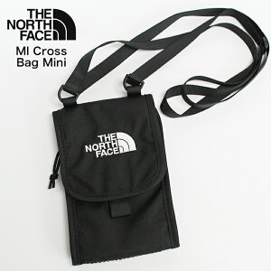 【THE NORTH FACE（ノースフェイス）】Ml Cross Bag Mini NN2PN08A ブラック フォンホルダー スマホショルダー ショルダーバッグ 韓国ライン アウトドア サステナブル
