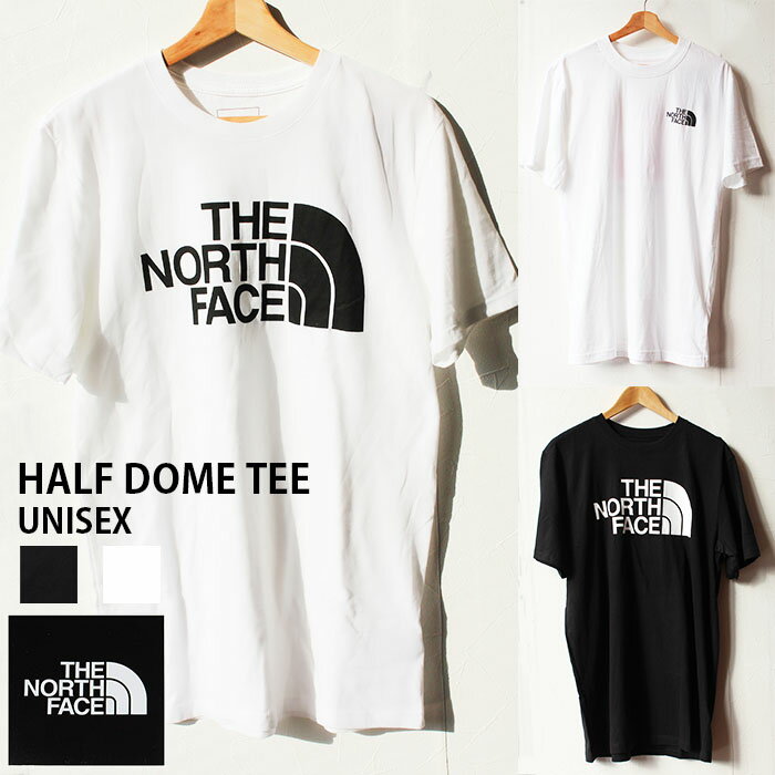 【THE NORTH FACE】希少!大人気! HALF DOME TEE/BOX NSE TEE Tシャツ インナー ノースフェイス ユニセックス 男女兼用 カジュアル ロゴT ビックロゴ プレゼント ギフト S/M/L/XL 大きいサイズ