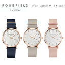 【ROSEFIELD】West Village With Stone WPSPRG-W88 WPCGRG-W89 WPNBRG-W87 腕時計 社会人 ローズフィールド ビジネス レディース ギフト ラッピング その1