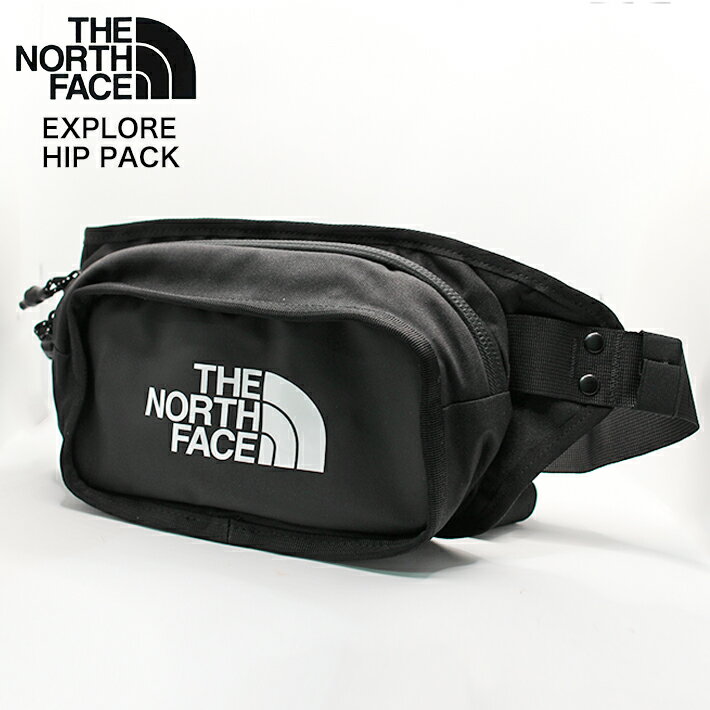  EXPLORE HIP PACK NF0A3KZX KY4　 ウエストポーチ ショルダーバッグ ランバーパック ボディバッグ ノースフェイス TNF Black-TNF White