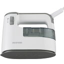衣類スチーマー スチームアイロン ハンガーにかけたまま 2WAY 3大臭カット コンパクト 軽量 ブラックゴールド IRS-01-KN