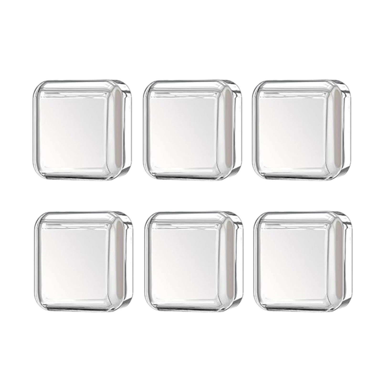 壁用ドアストッパー、ドアノブ壁プロテクター | 6 個の壁プロテクターサイレンサー - ドアハンドルスト..