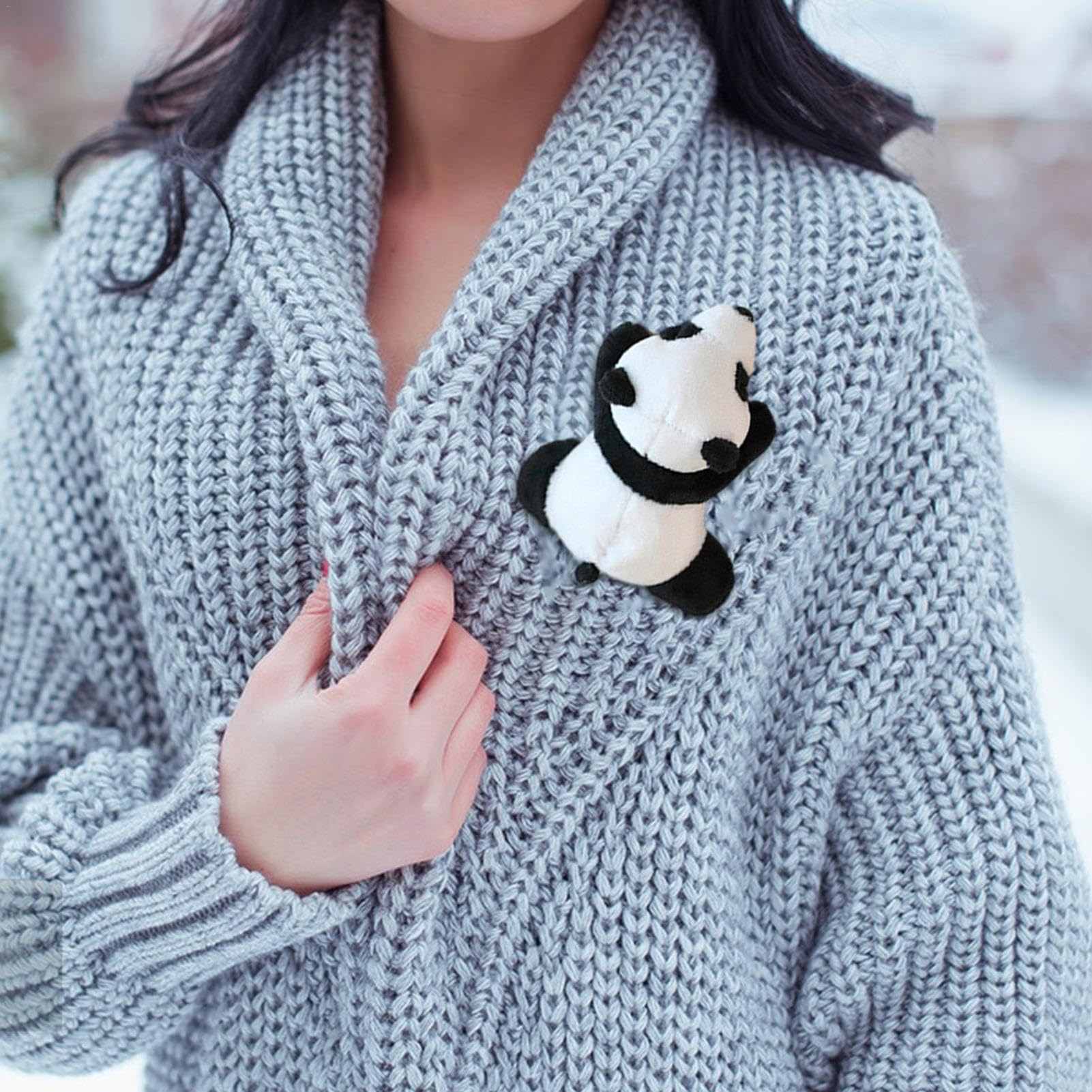 [] パンダスラップブレスレット漫画ぬいぐるみ 人形 腕輪 手首バンドリストバンドおもちゃ誕生日パーティー記念品 | 動物人形ブレスレット ぬいぐるみリストバンド パンダぬいぐるみ かわいいぬいぐるみパンダのサムネイル