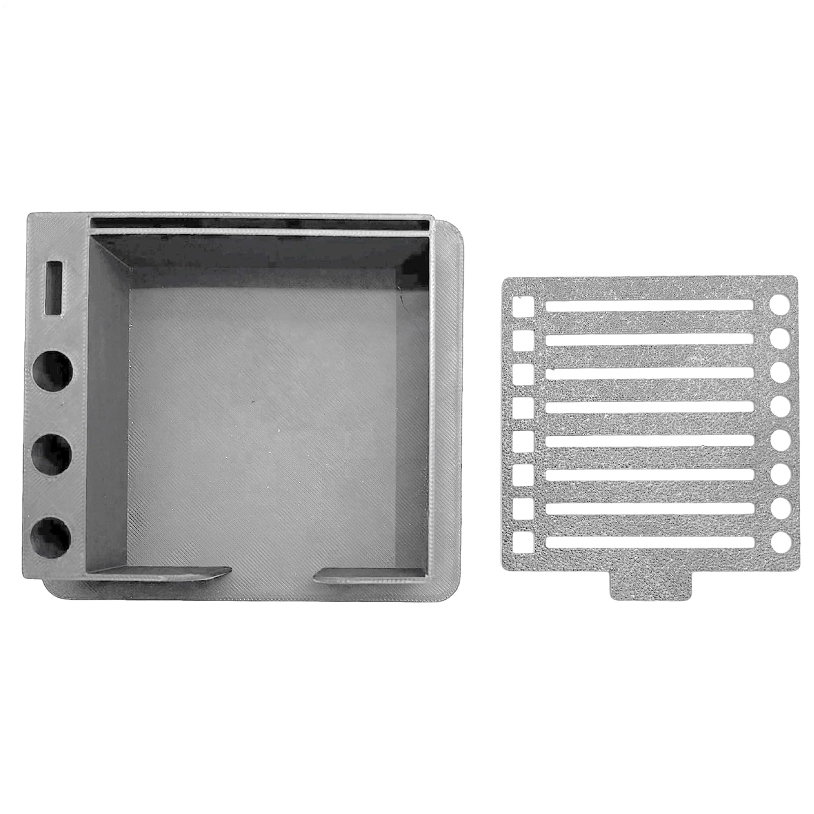 付箋ステンシル オーガナイザー | デスク用メモホルダー - 再利用可能な文房具 デスクトップ用ペーパー..