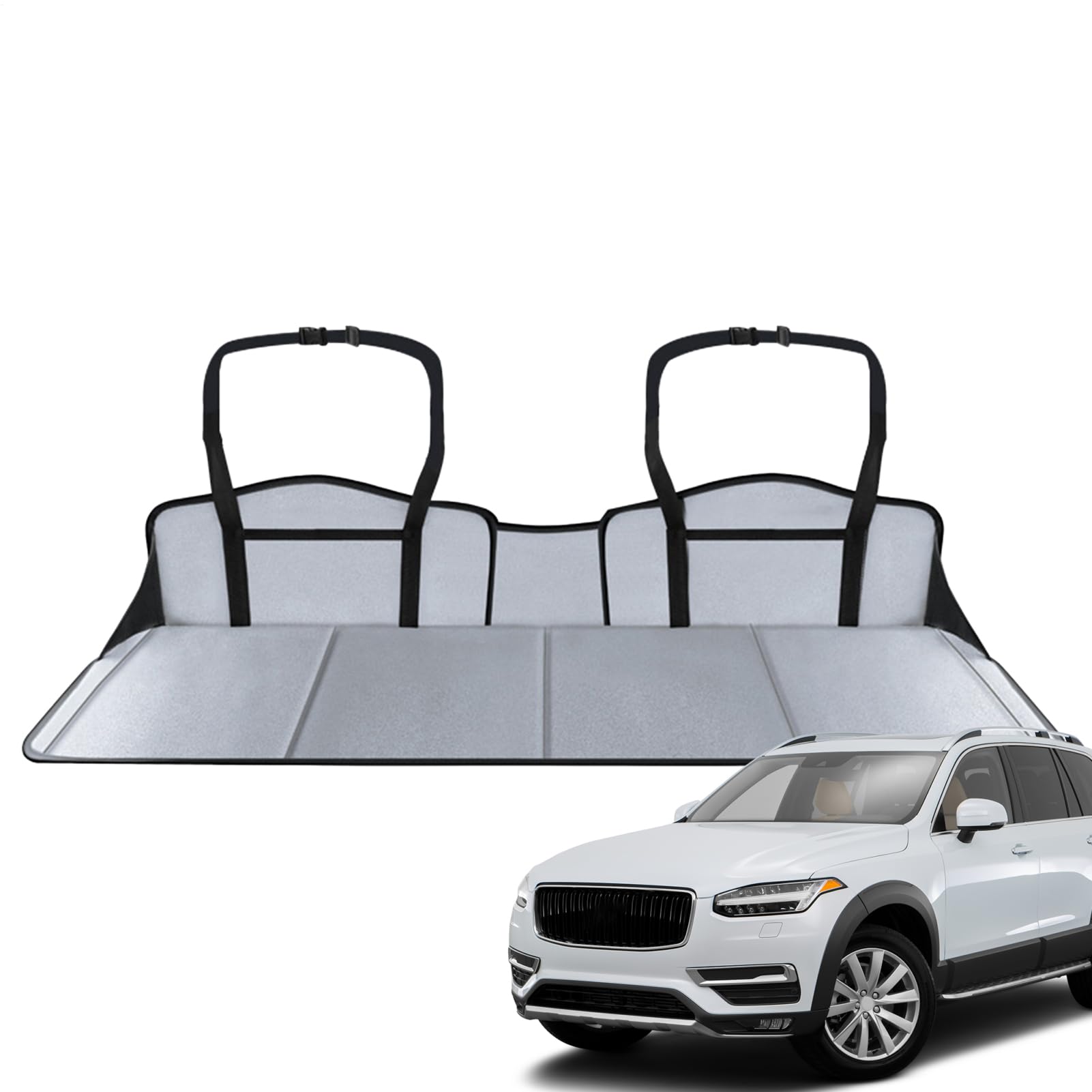 バックシートエクステンダー - ポータブル 車中泊 スリーププラットフォーム,自動車用マットレス 昼寝 収納 車両 アウトドア 活動 友達 子供 家族 楽しみ向け