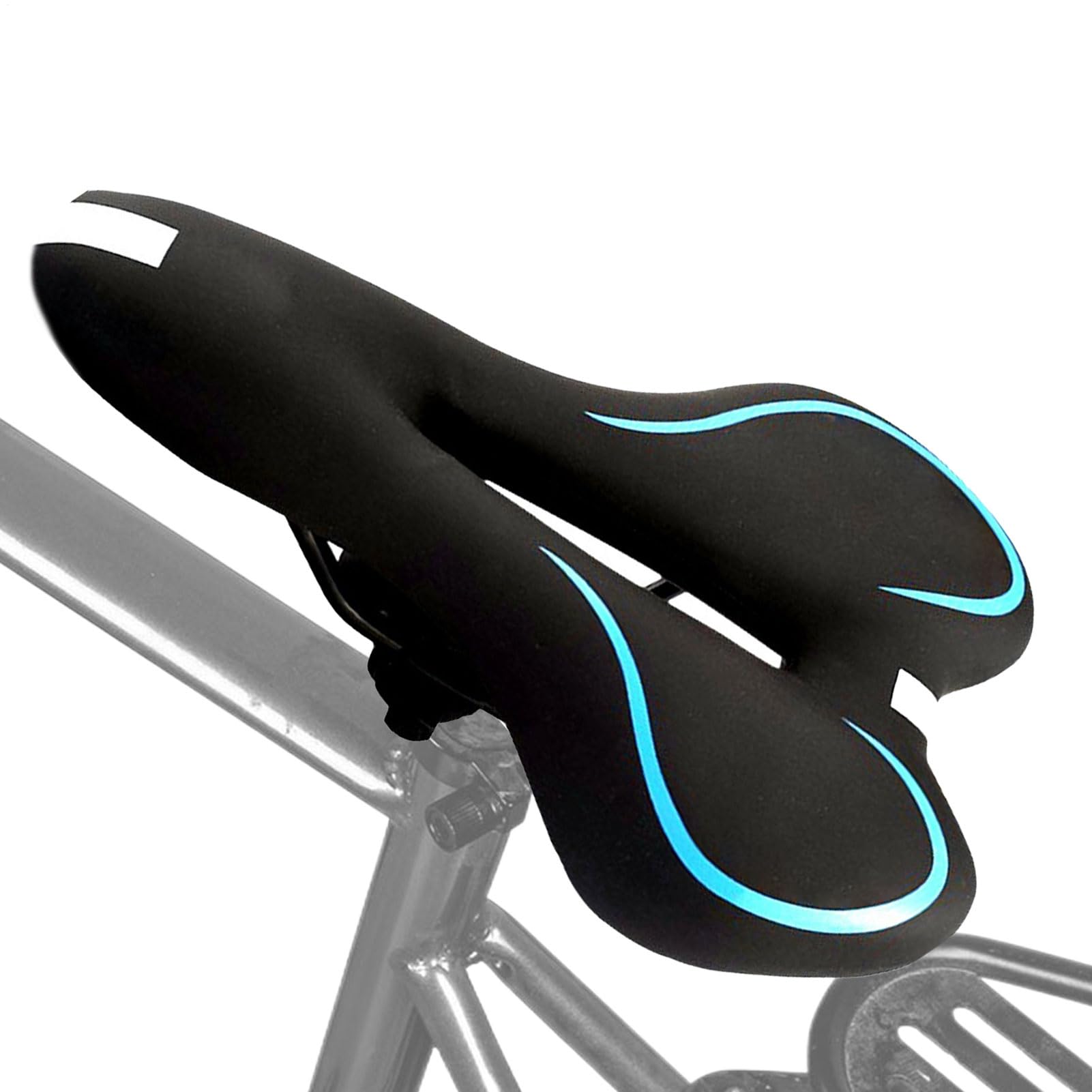 マウンテンバイク サドル - 中空バイクシートクッション交換用 - 滑り止めサイクリングアクセサリー、..