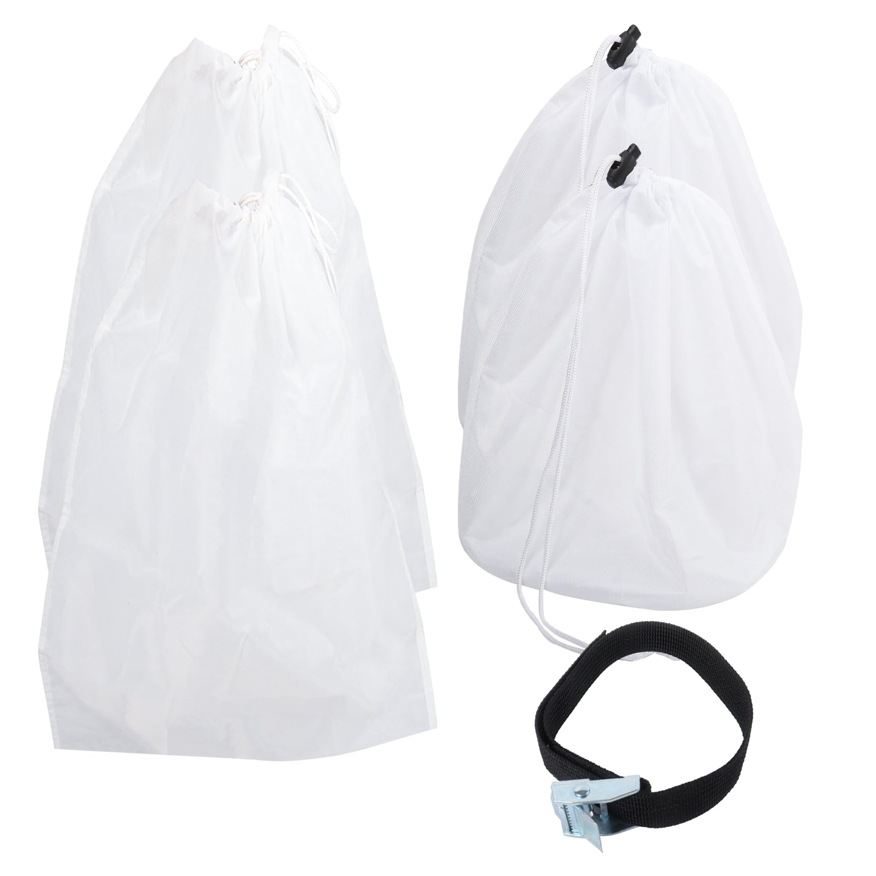 プール掃除機交換用メッシュバッグ、ロックコード付きプールリーフ真空ネットバッグ、プール、池、水槽..