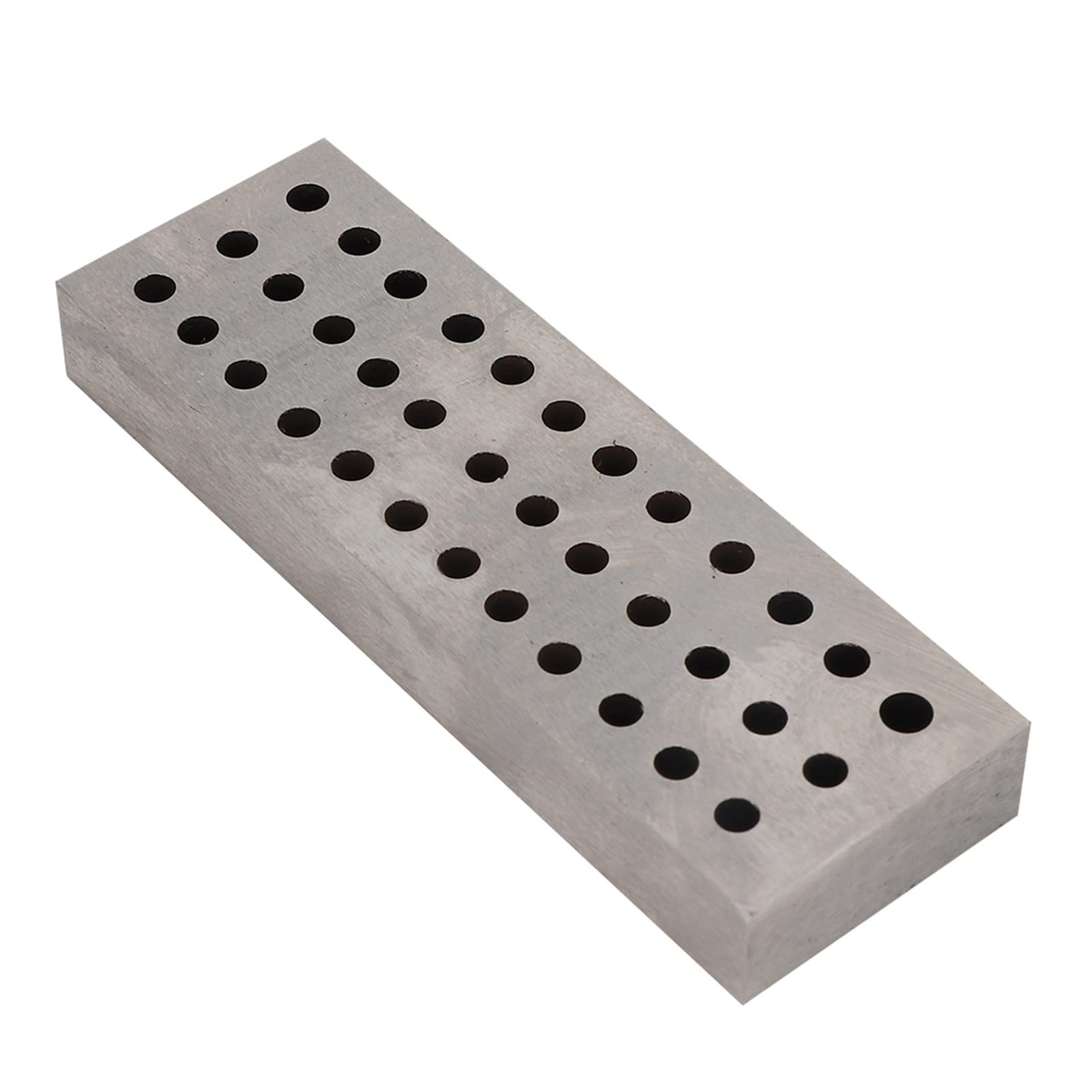 36穴スチールドリルツイストドリル彫刻プレート穴パンチングボード時計修理ツールアクセサリー時計メーカー7.6x2.5x1cm 時計修理ツールキット