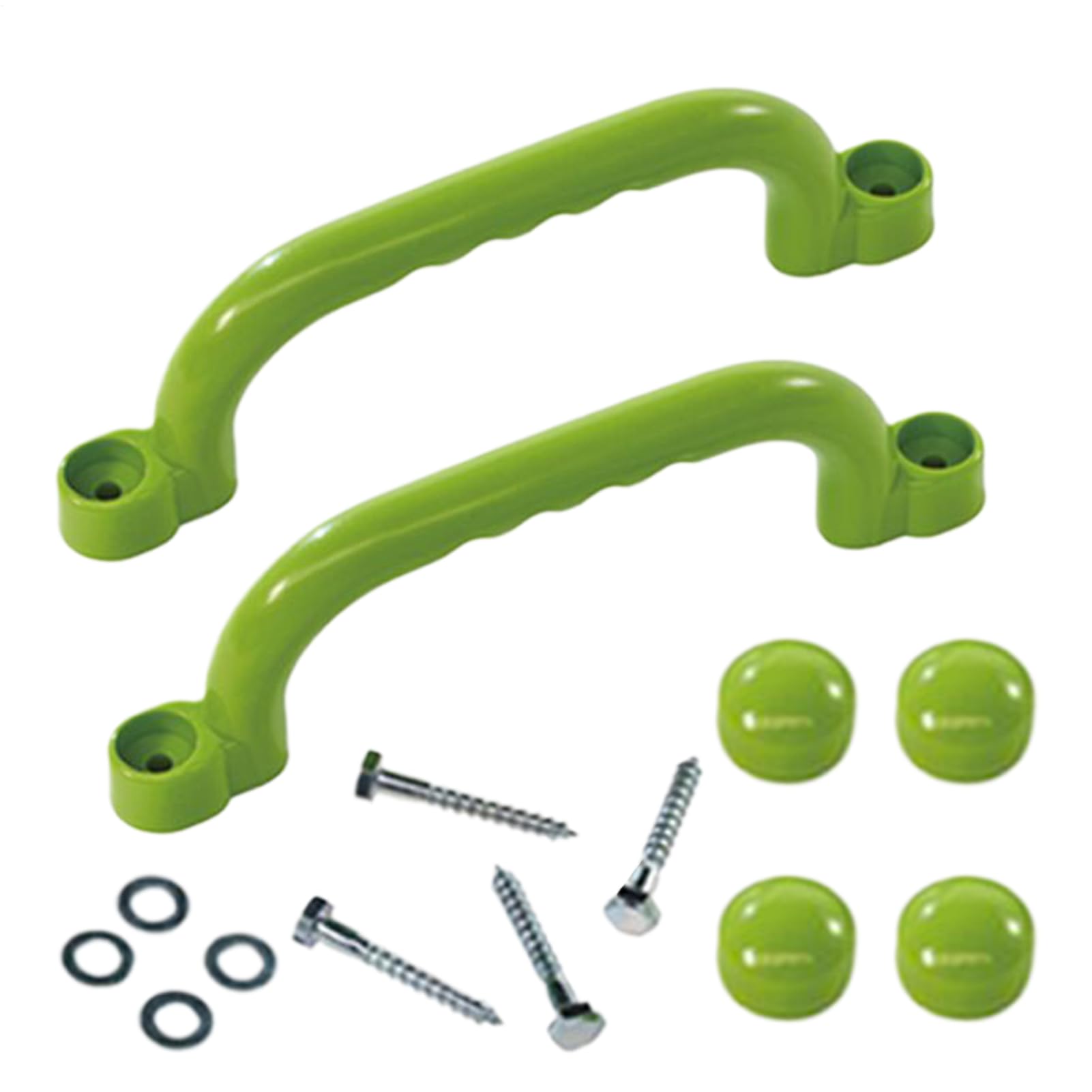 登山ハンドル、遊び場の安全ハンドル,耐候性プレイハウスグリップ - 2つの滑り止めハンドルバーのセッ..