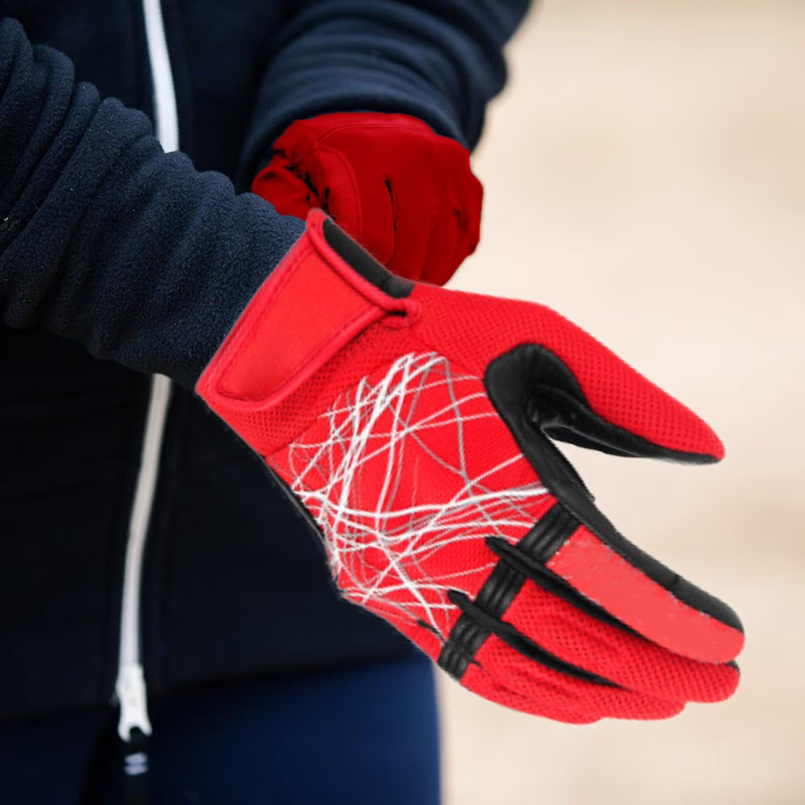 フルフィンガーサイクリンググローブ、アンチスリップサイクリンググローブ | フルフィンガーウィンタ..