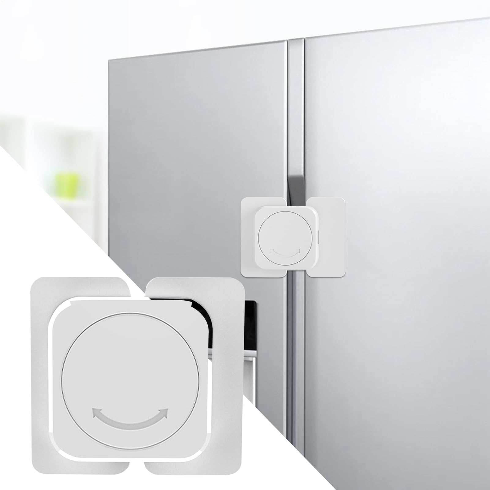 冷蔵庫のロック、キャビネットロックベビープルーフ - 引き出しドア安全キャビネットの子ロック,キッチ..