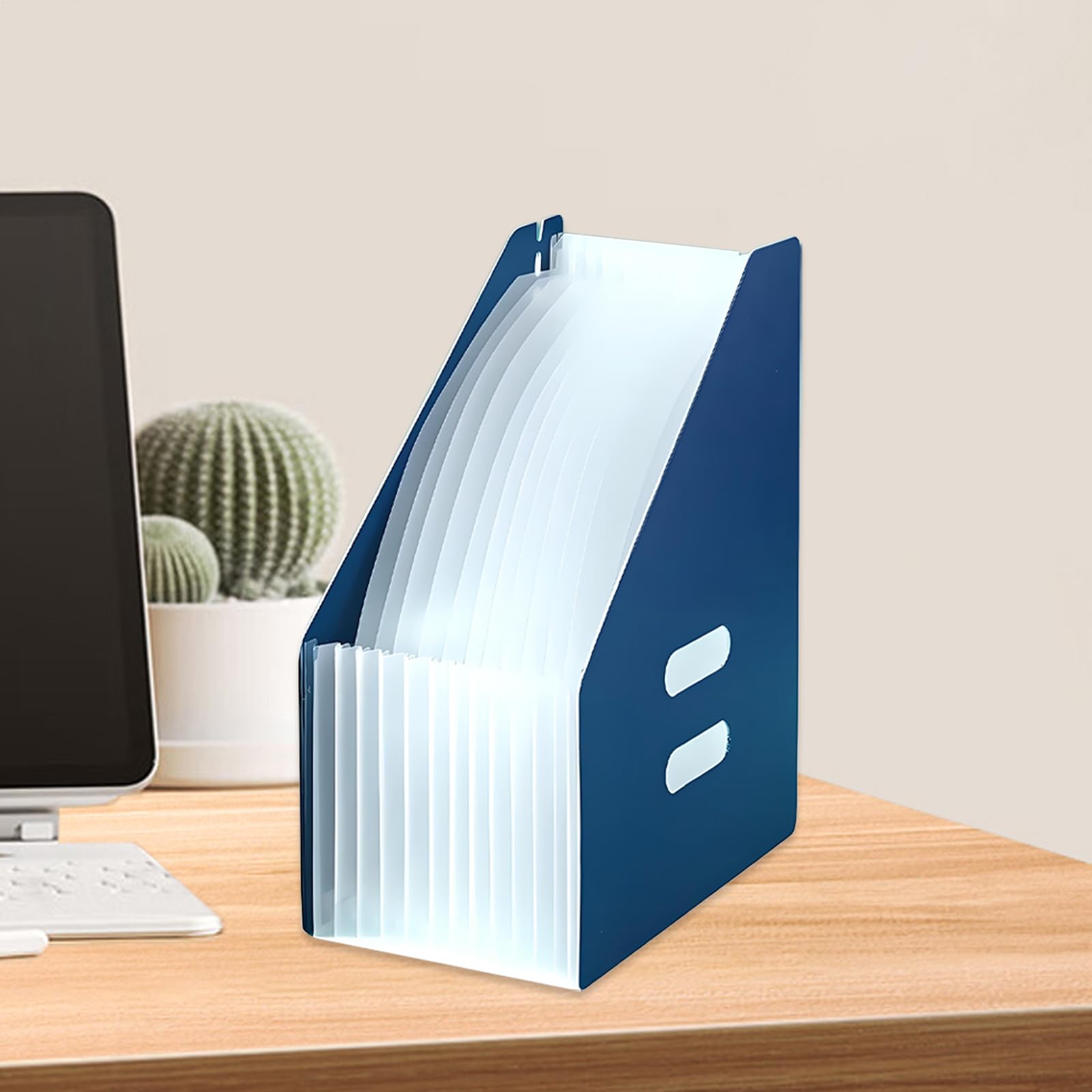 アコーディオンファイルフォルダー | 拡張式マルチポケット レシート収納 | 防水オフィス用品 ポータブル書類仕切り 自宅・学校・職場向け