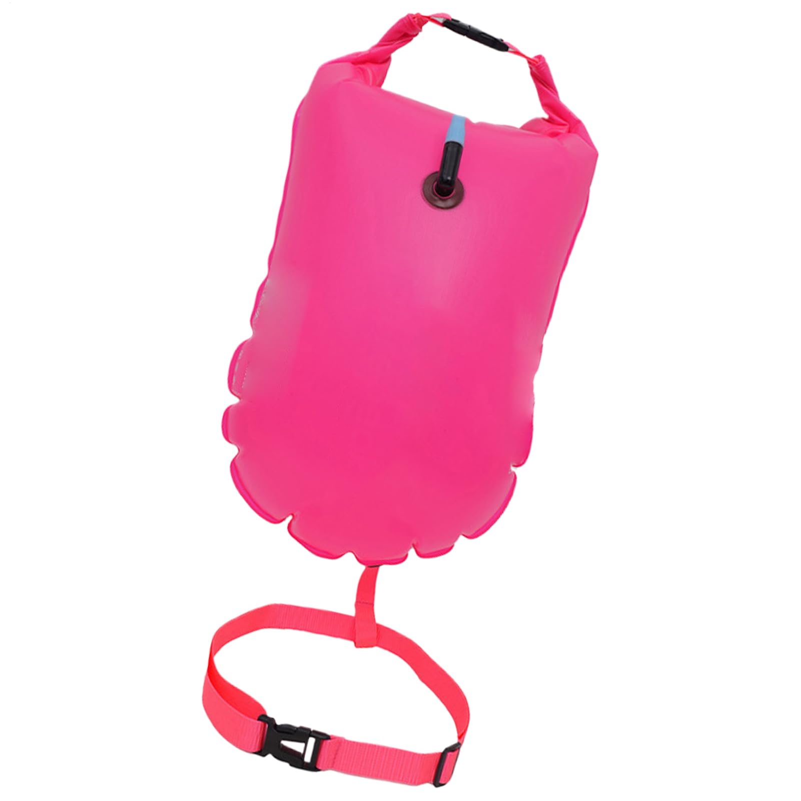 スイムブイ,水泳用プールフロートバッグ | 調整可能ストラップ付き視認性の高いマリンスポーツ・シュノ..