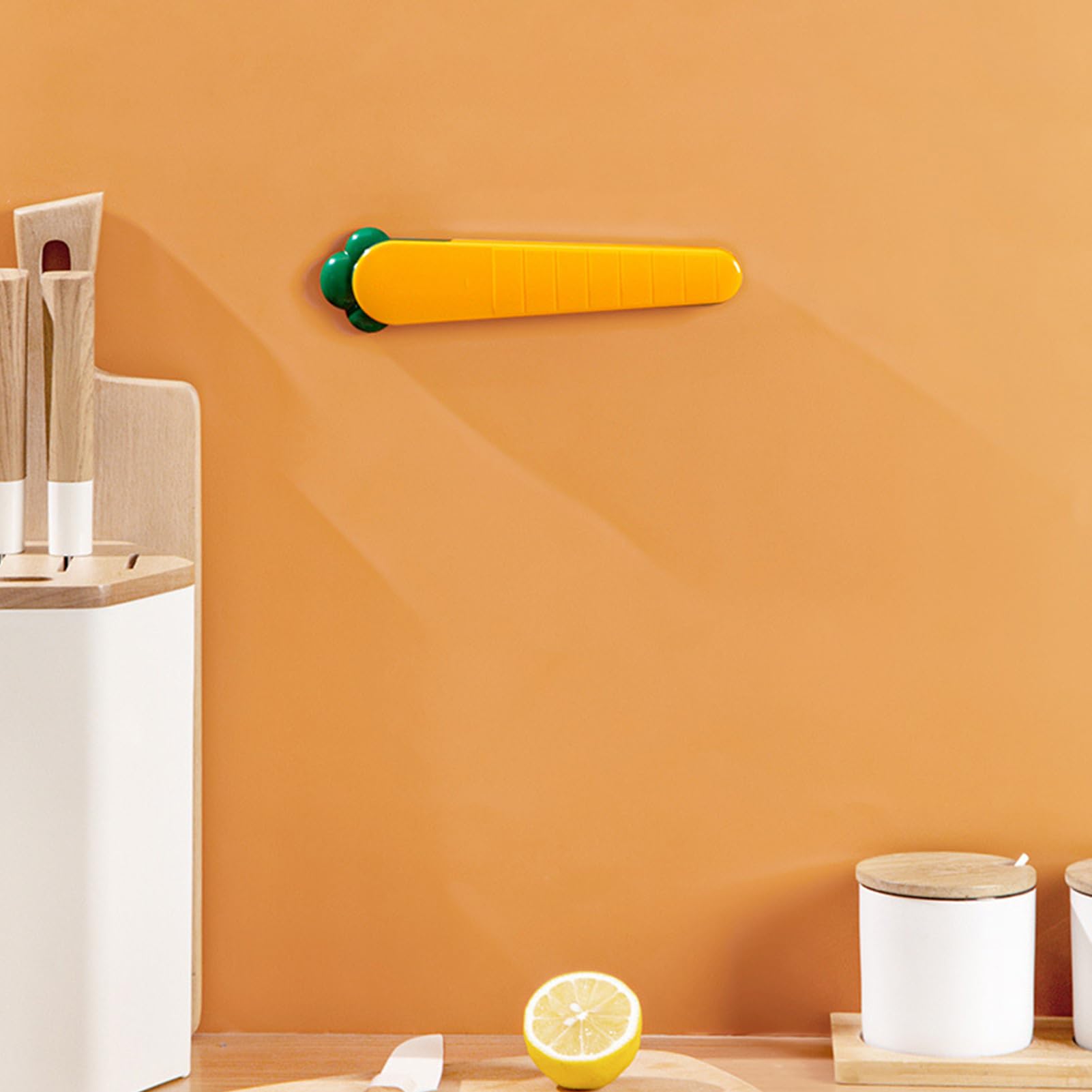 壁掛け式手袋ディスペンサー - ニンジン型ウォールマウント手袋ステーション - カートゥーンデザインの..