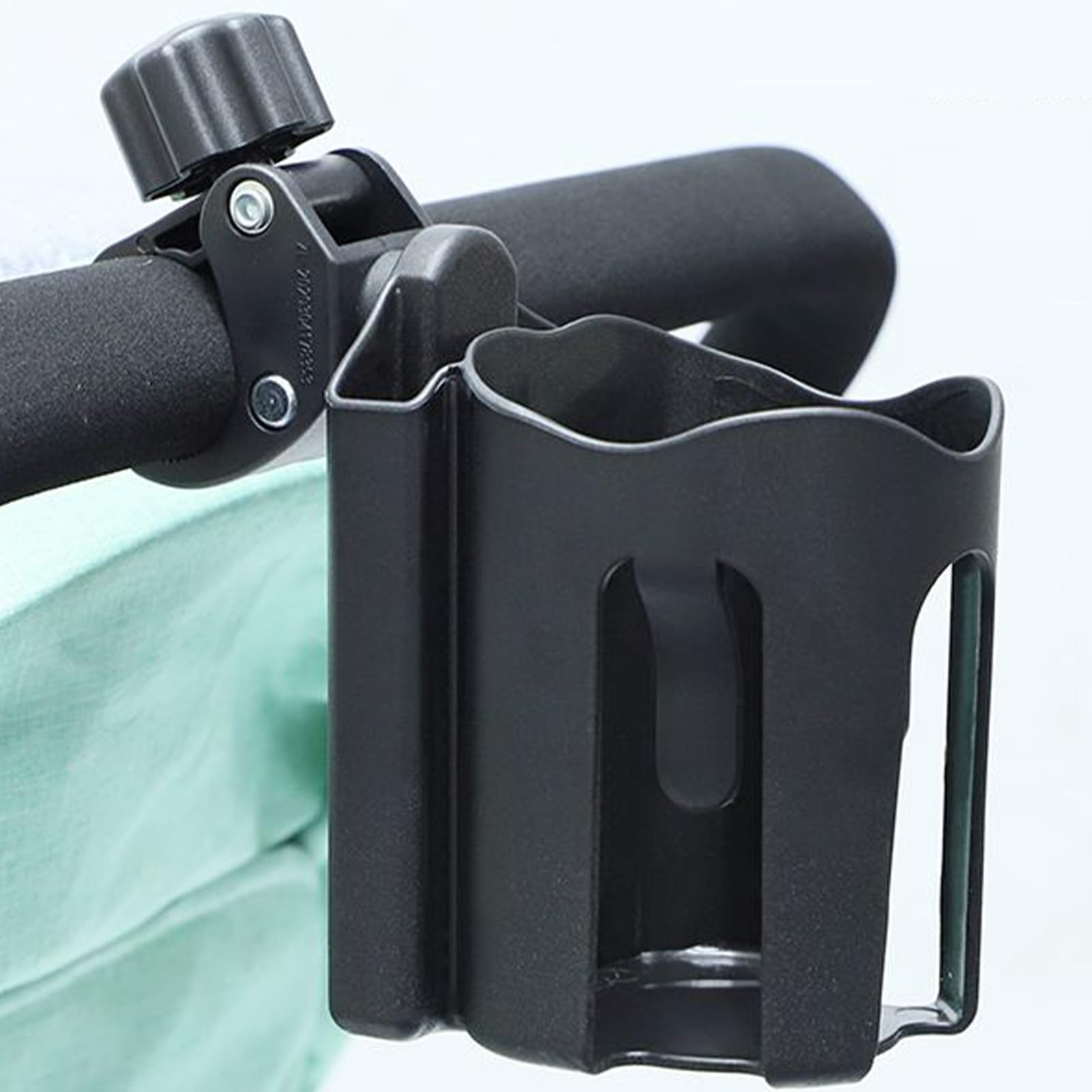 自転車用カップホルダー ハンドルバー - 車椅子用カップホルダーアタッチメント,直径.-.センチに対応す..