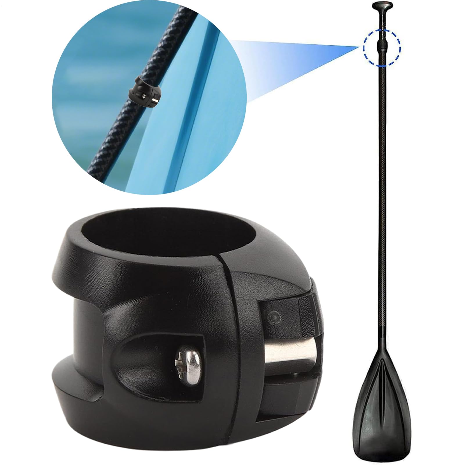 カヤック パドル クランプ - パドルシャフトクランプ | クイックリリース 交換部品 サーフィンアクセサ..