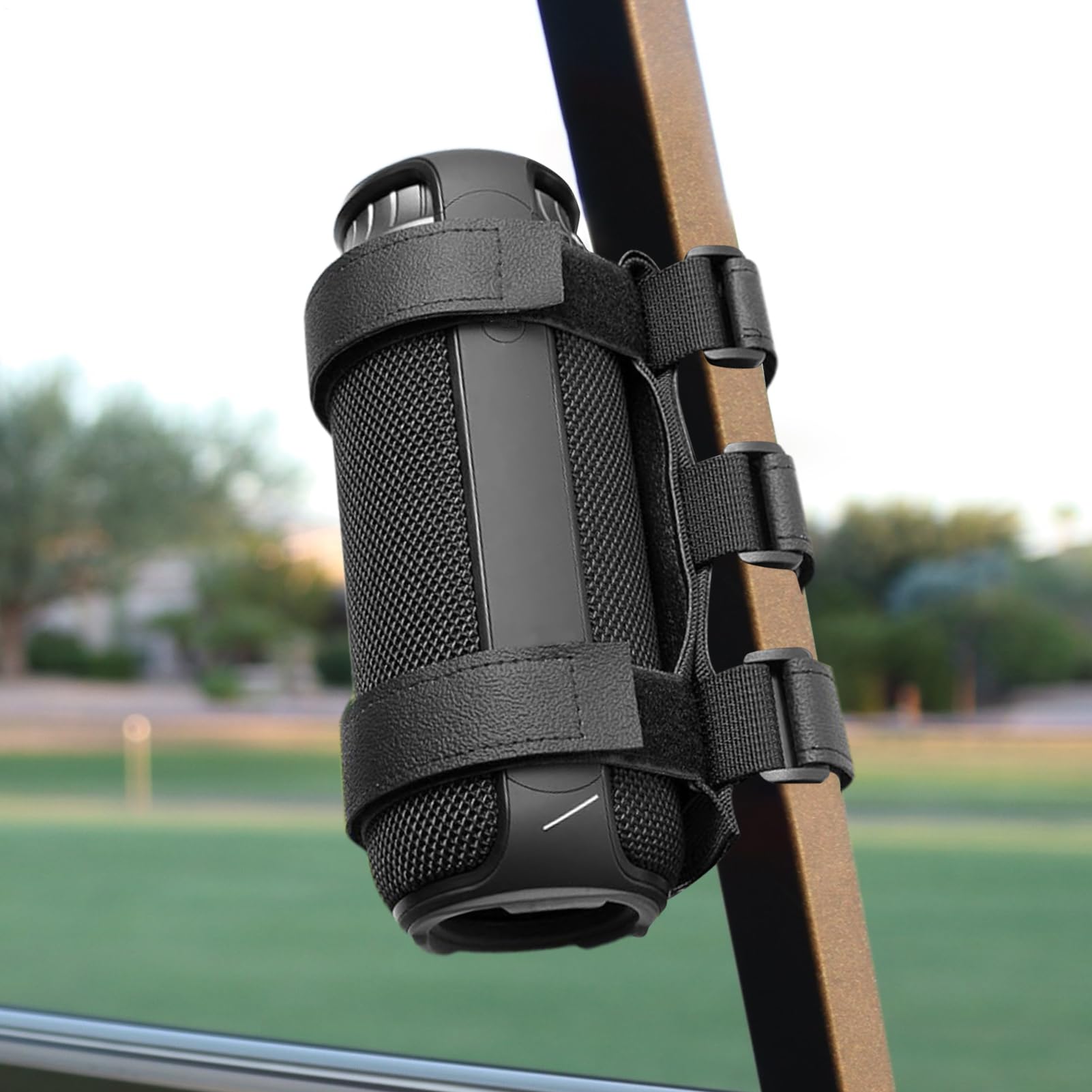 自転車用スピーカーホルダー - ポータブルゴルフカート用スピーカーマウントホルダー | ポータブル取り..