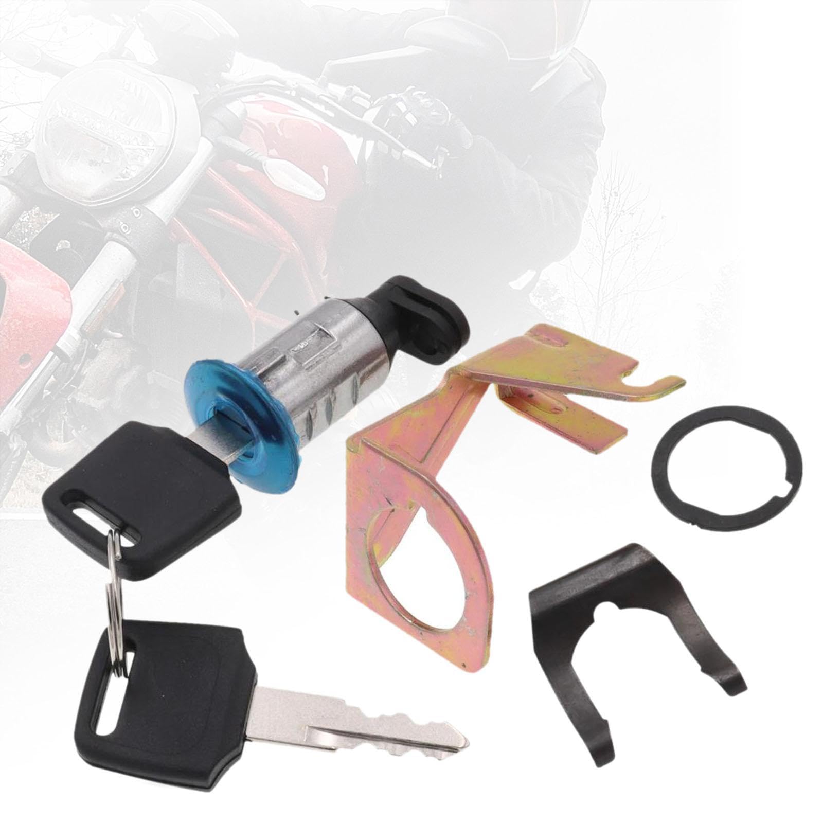 シートカウルロックキーセットシートバレルオートバイクワッドATVカートバイク保護アクセサリー安定し..