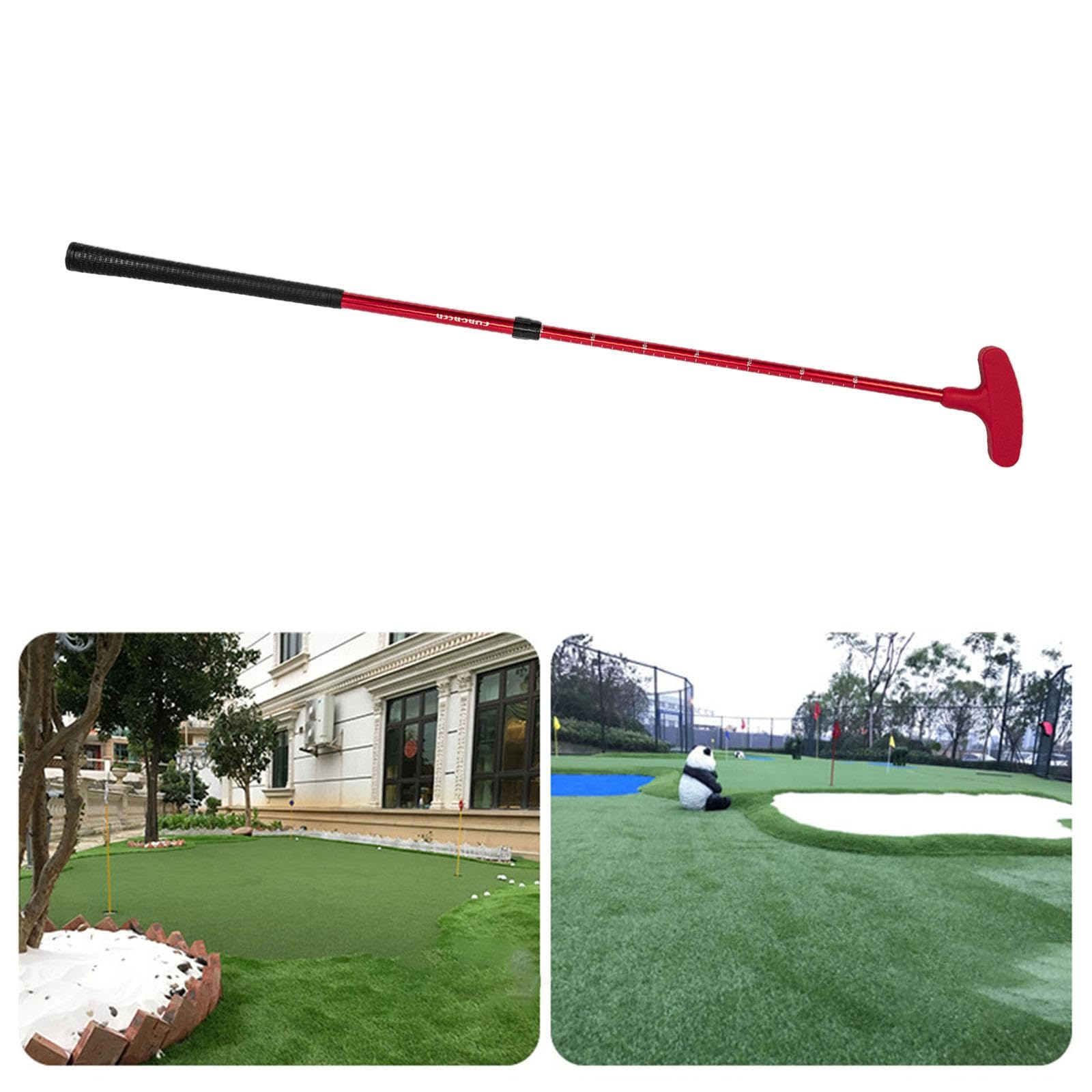 折りたたみ式パター、右手左手両用、旅行用クラブアクセサリー