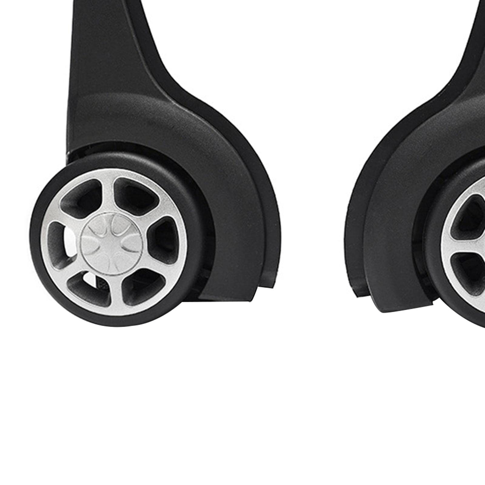 x 荷物ホイール交換用スーツケースホイールスイベルキャスターホイール修理アクセサリースーツケース、トロリーケース用柔軟なトランクホイール