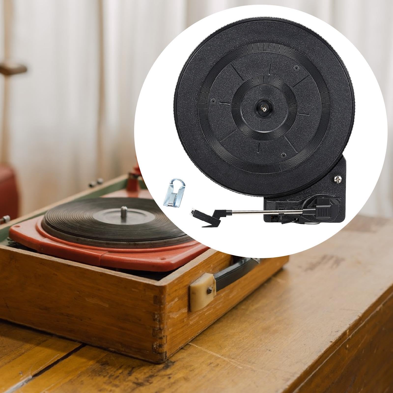 ビニールレコードプレーヤー、レコードプレーヤー便利な交換用頑丈で簡単な取り付けベルトドライブターンテーブルヴィンテージターンテーブル