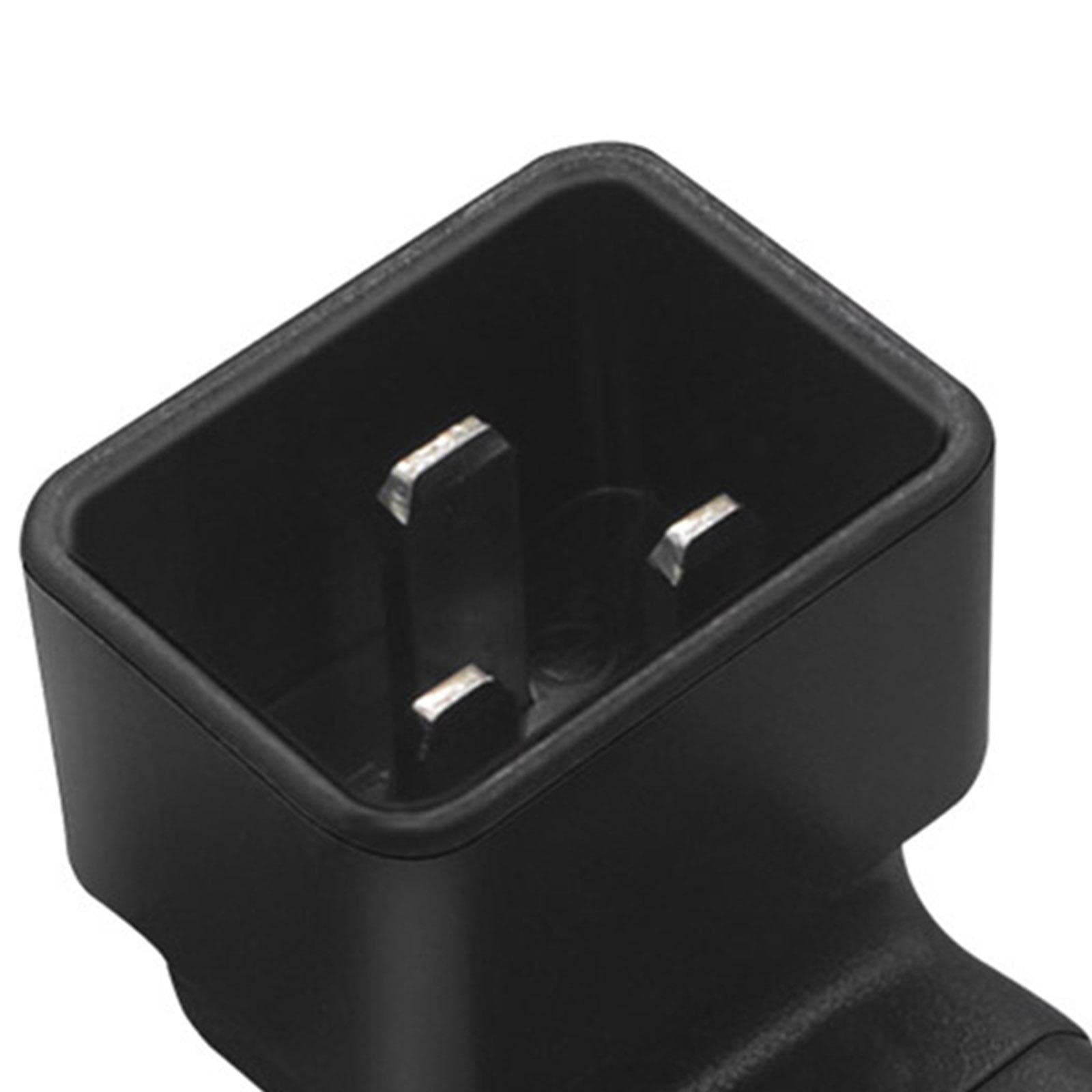 x 電源延長アダプタ、スピーカー用の直角銅線 C ～ C コネクタ、