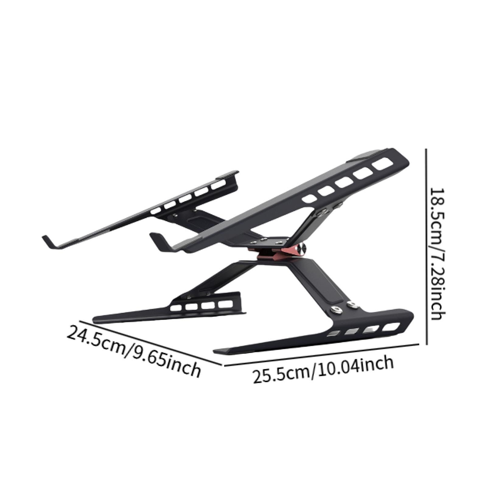 調整可能なゲームラップトップスタンドスイベルジョイントマルチパスポータブル〜インチのラップトップアクセサリー炭素鋼ブラケット