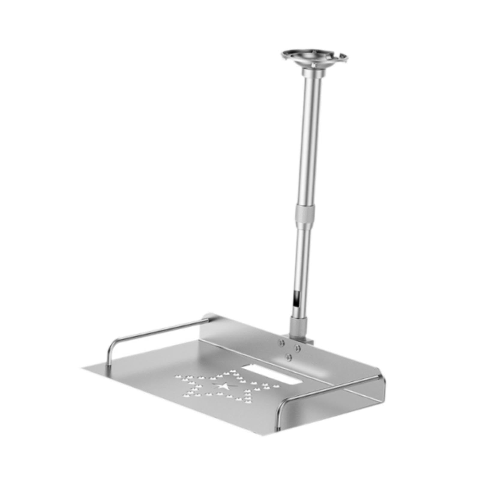 プロジェクター/カメラ用トレイ付き天井マウント 壁および天井用 頑丈な構造 頑丈な-cmの高さ調節可能 ホテル用