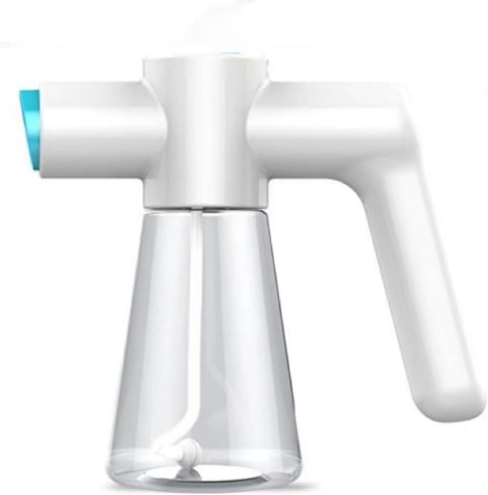 消毒噴霧器 電動 自動噴霧器 アルコール消毒 ウイルス対策 自動連続噴霧 充電式 ナノスプレーガン 霧吹き スプレーボトル 電動スプレー 消毒スプレー ミストガン ミスト化 730ml ナノアトマイザー 長時間連続使用可能 スプレーガン