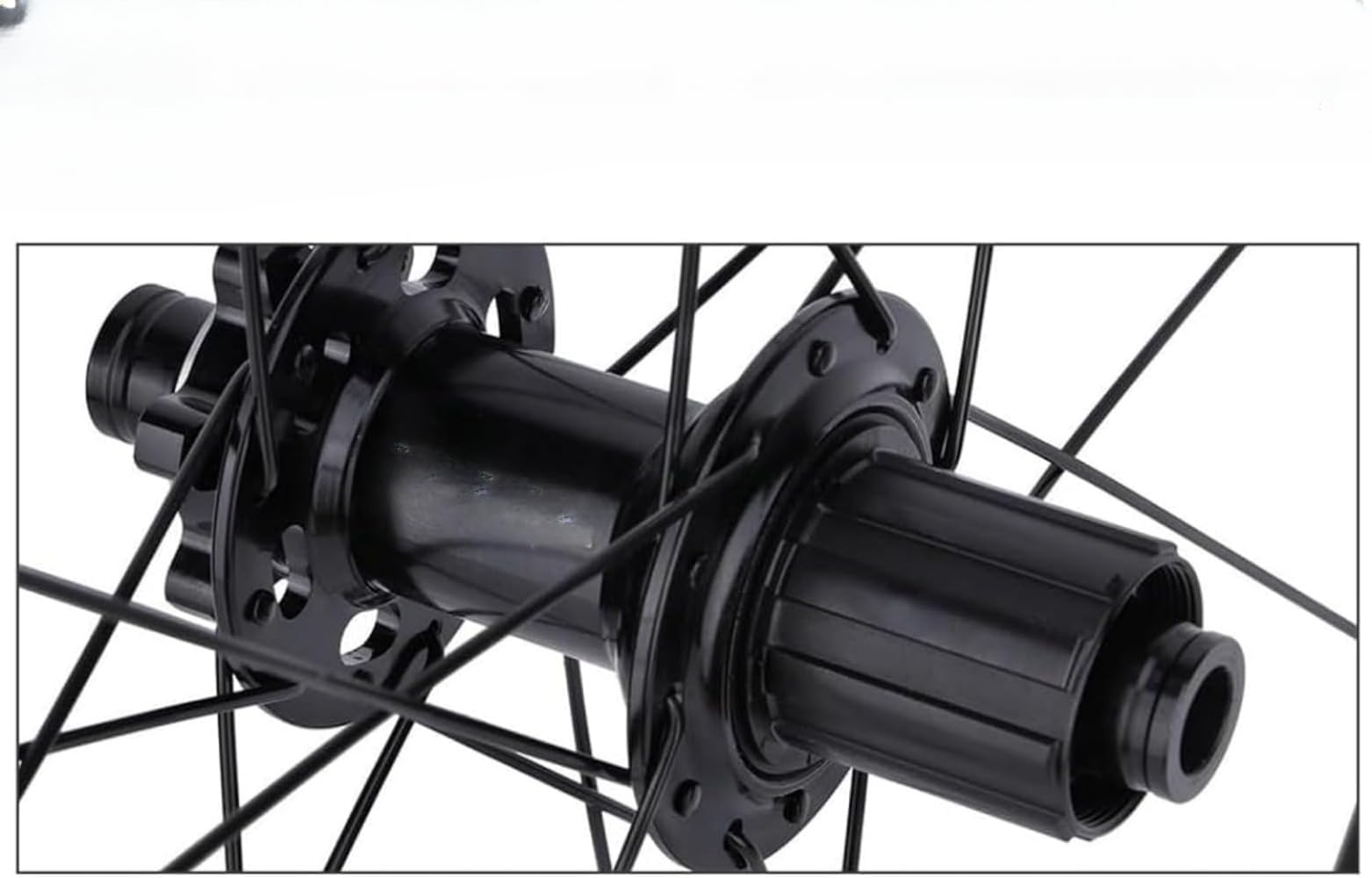 ​​​​​​​ロードバイクホイール 700C ディスクブレーキスルーアクスル 100/142 ミリメートルフロントとリ..