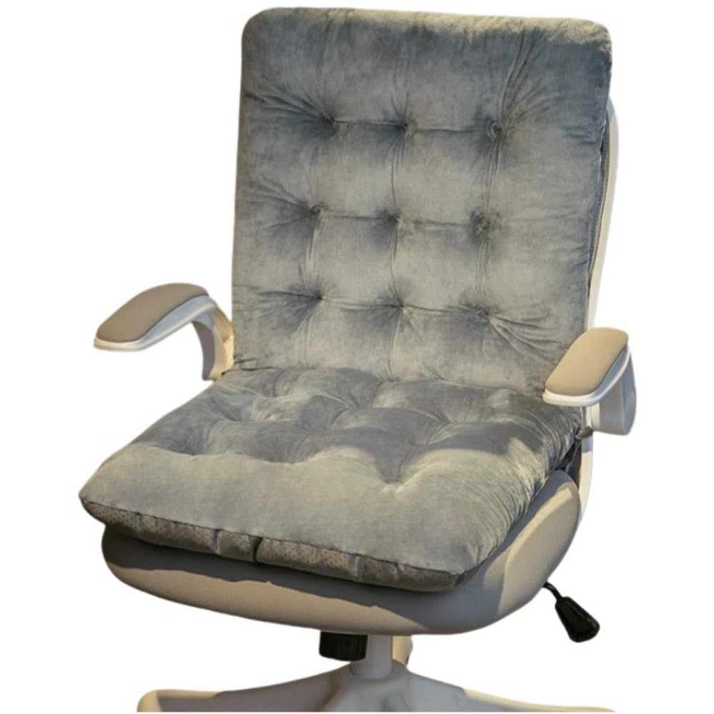 オフィスバックチェア用クッション、滑り止めストラップ付き、ランバーサポート、カーシートクッション..