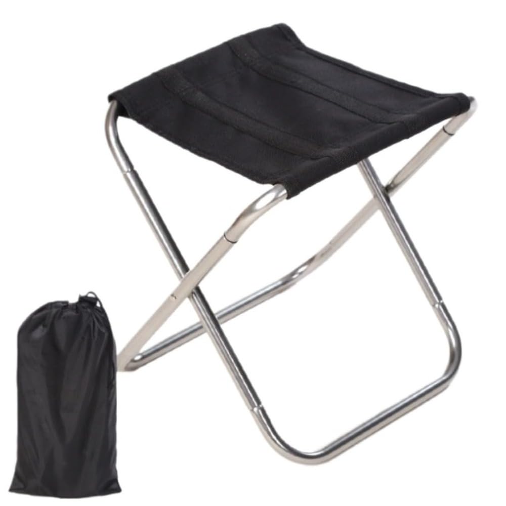 折りたたみ椅子 選べる4カラー 持ち運び アウトドアチェア (シルバー)