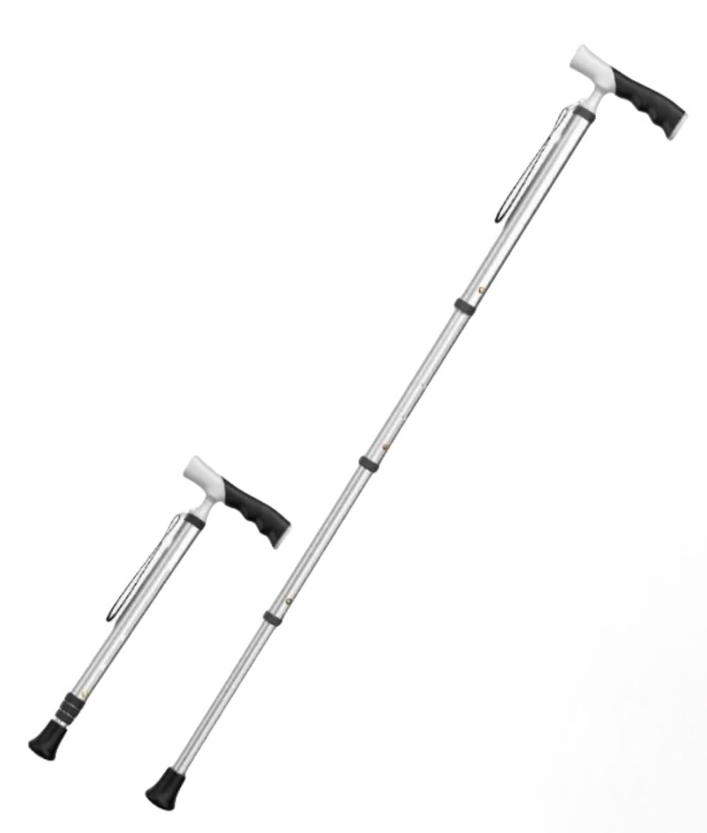 松葉杖 大人 調節可能なステッキ チタン合金 プロフェッショナル 高齢者ウォーカー ノンスリップ 屋内/..