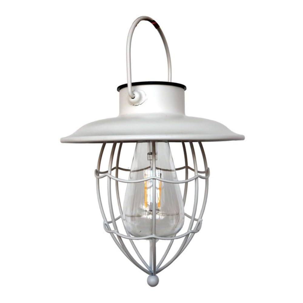 アピネスのソーラー ランタン LEDランタン 屋外 おしゃれ ソーラーライト アンティーク ガーデンライト レトロ 省エネ 防水 自動点灯 間接照明 雰囲気作り 吊り下げ 玄関先 車道 歩道 庭 ガーデン 照明 暖色 1個 (B)｜アングル2