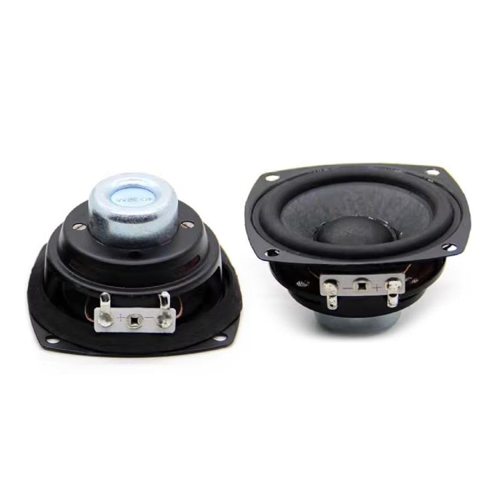 2 個 2.5 インチポータブルフルレンジオーディオスピーカー 66 ミリメートル 4 オーム 25 ワット HiFi ..