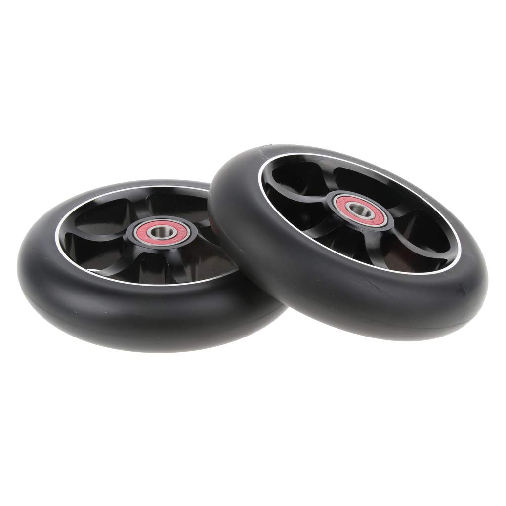 1ペア キックボードホイール 交換ホイール 全4選択