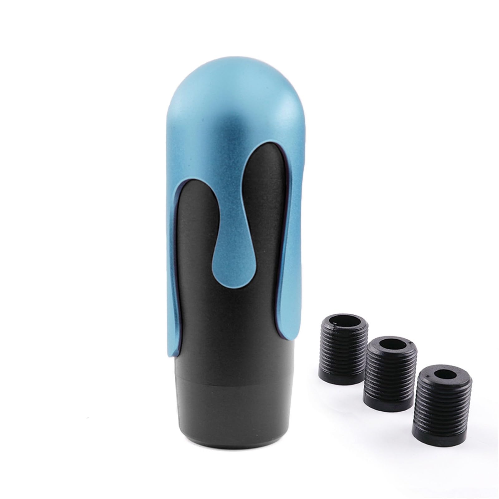 ギアシフトノブ アイスクリームスタイルアルミニウムカーギアスティックシフトノブシフターレバー 車用..