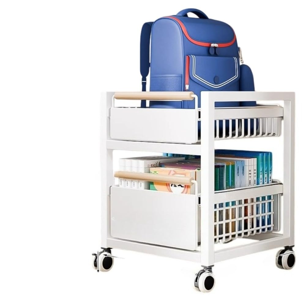 ランドセルラックファイルラック収納ラックファイルカートサイドカート引き出し式デスクトップ整理荷重..