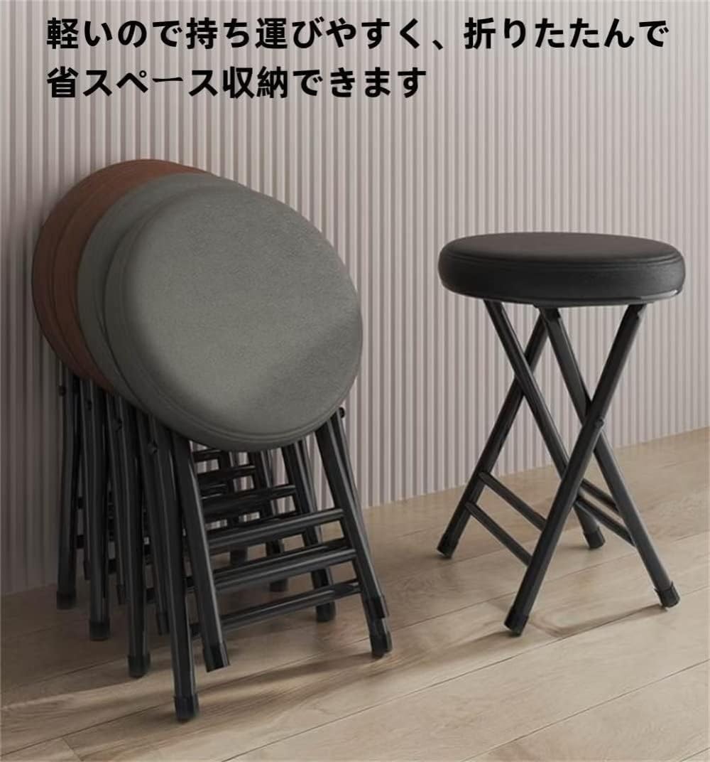 ラウンド折りたたみ椅子、折りたたみ椅子、ダイニングテーブルチェア、スツール、椅子、折りたたみ会議..