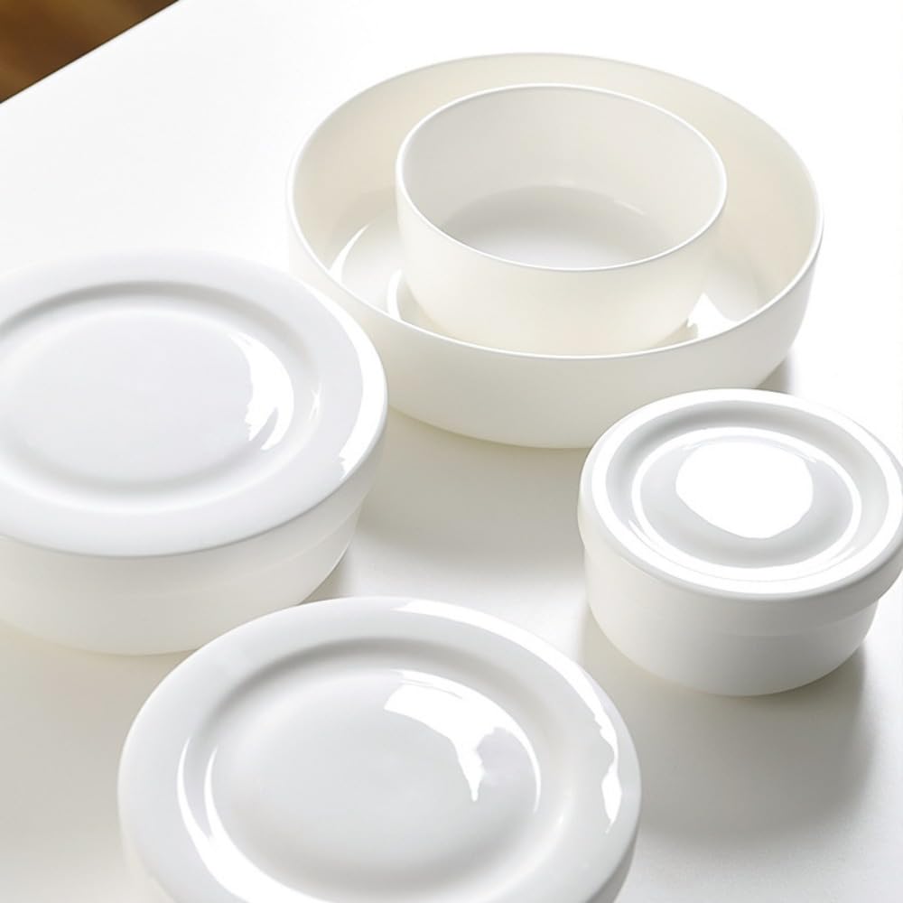 蒸し碗 セラミック製の卵蒸し用ボウル 茶碗蒸し ふた付き 食器 キッチン用品 スープ碗 電子レンジ対応 ..