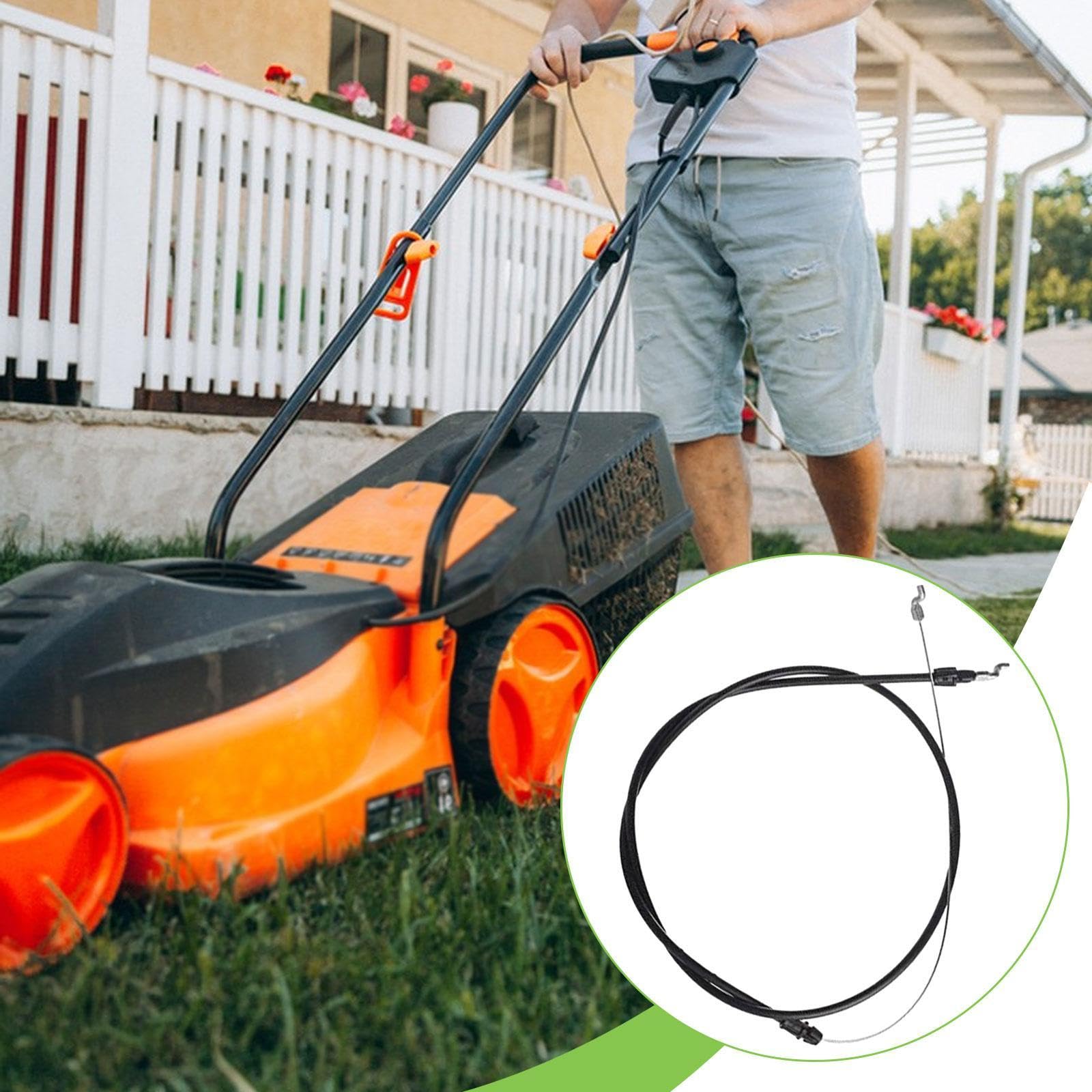 芝刈り機ブレーキケーブル芝刈り機スロットルケーブル946-1132アセンブリは、高能で信頼の高い、取り付..